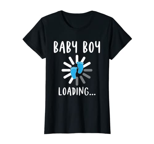 Mujer Bebé niño cargando lindo embarazada Camiseta