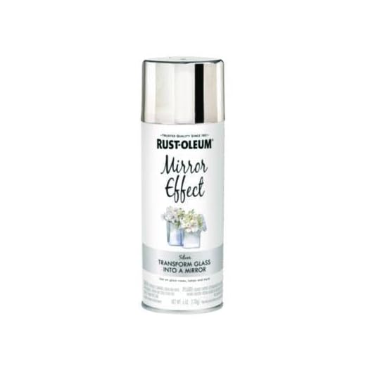 Rust-Oleum 301494 Specialty Mirror Spray, 6 oz, Silver