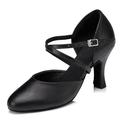 MINITOO Damen Standard Salsa Latin Tanzschuhe Bequem Party Abend Pumps...