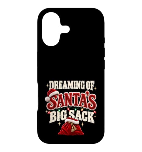 Dreaming of Santa's Big Sack �ʔ��� ��������ȃN���X�}�X ���� �X�}�z�P�[�X iPhone 17 �p
