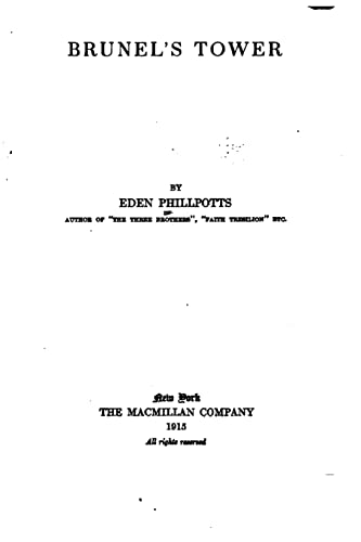 Brunel's Tower 1519749341 Book Cover