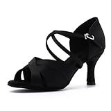 Hauteur du talon : 6cm (2.36 pouces) ; 7.5cm (2.95 pouces) ; 9cm (3.54 pouces).