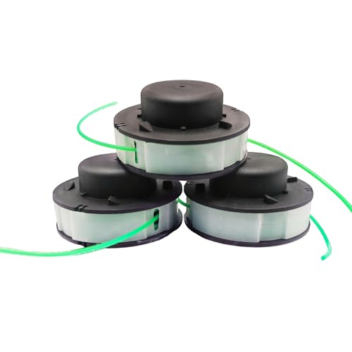 HadCamxs 3-Pack Replacement Spool Compatible with Stihl FSA 56 Trimmer - Includes Weed Trimmer String Spool Autocut 2-2 Head C2-2 Fits Grass Trimmer Line Replacement