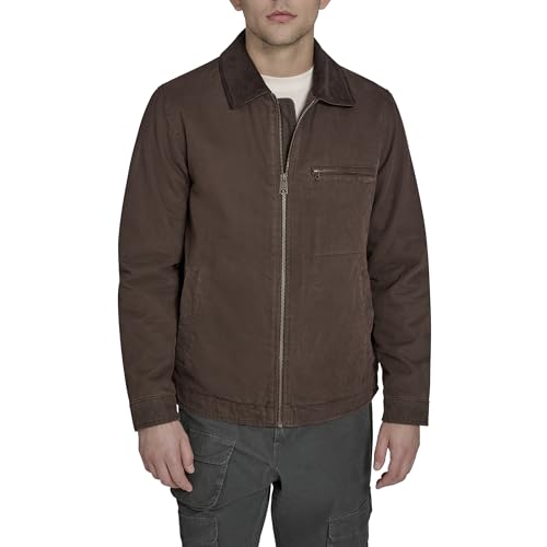 Image of Levi's Men's Cotton Depot Jacket With Corduroy Collar