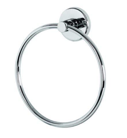 DKR Delfin Towel Ring Chrome D90 904, Stainless Steel, Chrome, Luxury Wall Mounted Towel Ring for Bathroom.
