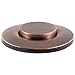 Westbrass ASB-B3-11 Sink Top Waste Disposal Replacement Air Switch Trim Only, Flush Button, Antique Copper