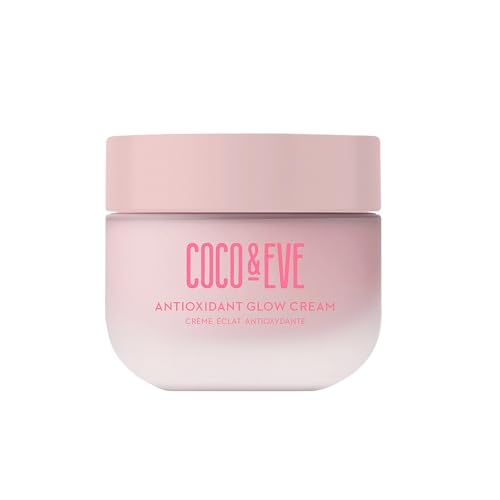 Coco & Eve Antioxidant Glow Cream. With Niacinamide, Hyaluronic Acid, & Ceramide to nourish, protect, repair & smoothen the skin. Suitable for sensitive skin (1.76 fl oz)