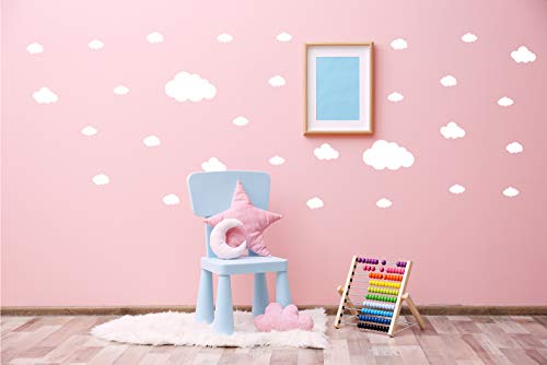 Vinilos Decorativos Nubes Blancas Set 28 Piezas miniatura 6