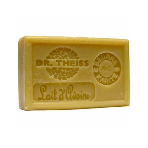 Dr. Theiss Savon de Marseille Lait d’Avoine frais Bio | Beurre de Karité Bio et Huile d’Olive Bio | Authentique Savon de Marseille, 125g Cover