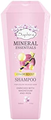 MINERAL ESSENTIALS Color Boost Shampoo for Color-Treated Hair, Restores, Revives and Protects Dyed Hair, 17 Ounce