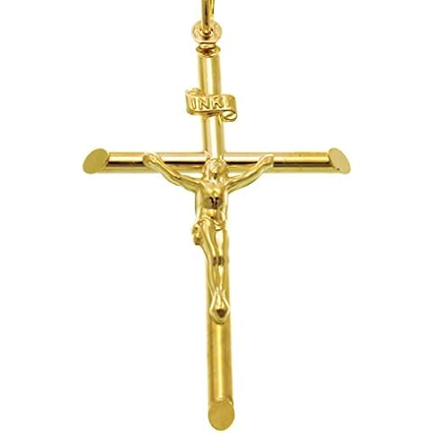 Alexander Castle 9ct Gold Crucifix Pendant Cover
