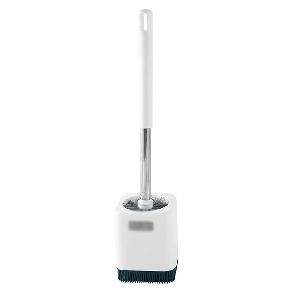 escobilla WC Escobilla de Inodoro Limpieza de Costura Suave Escobilla de Inodoro y Juego de Soporte Cepillo Limpiador de Inodoro para Fregadero Depurador de Inodoro Eficiente