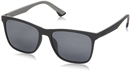 Police Herren Sketch 1 Sonnenbrille, Schwarz (Semi-matt Black), 55