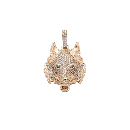 ICEDIAMOND Alpha Wolf Pendant