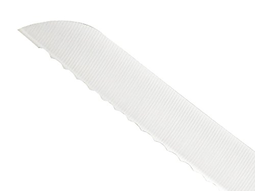 Mercer Culinary M22508 Millennia Black Handle, 8-Inch Wavy Edge, Bread Knife