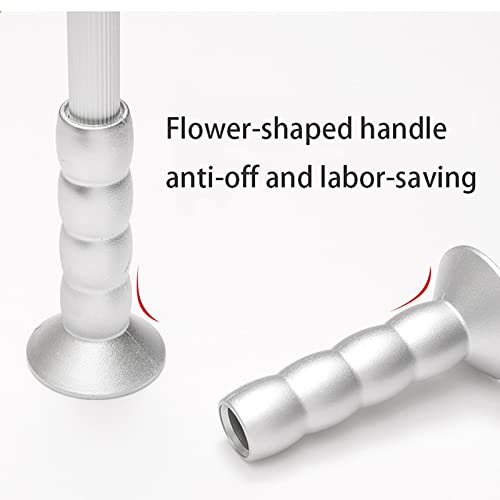 Tringle de penderie rétractable pour suspendre les vêtements dans le dressing - 6