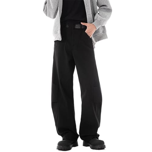 Pantalon cargo homme ample style américain doté de grandes poches pratiques