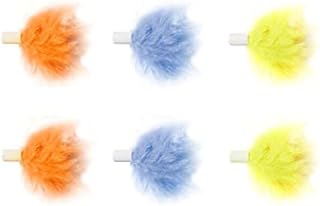 Smart Interactive Cat Toy, Ambush Interactive Electronic Cat Toy with Rotating Feather, Auto-Shut Off Funny Cat Feather Magic Box for Indoor Kitty Exercise Catching Training Game (Feather)