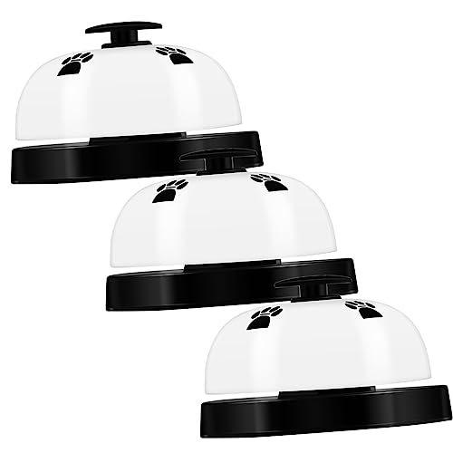 GANAZONO 3pcs Pet Training Bells Dog Cat Door Bells Potty Training for Dogs Cats Hand Press for Pet