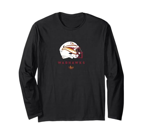 Louisiana Monroe ULM Warhawks All-Season Football Helmet Long Sleeve T-Shirt