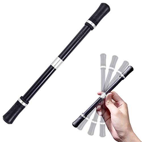 Spinning Rotating Pen Rolling Finger Spinner Pen Anti Slip Finger Rotating Playing Pen Gaming Finger Pen Spinning Ballpoint Pen (Without Pen Refill)