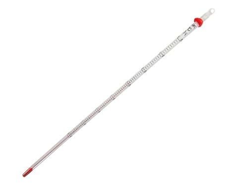 佐藤計量器(Sato) アルコール棒状温度計 外形寸法:約φ6×300mm 質量26g 0230-00 10本入