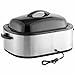 Commercial Electric Countertop Roaster Oven & Food Warmer, 18 Qt. Stainless Steel, 120V 1450W â€” for Catering, Buffet, Church Events, Community Kitchens, and Foodservice Use