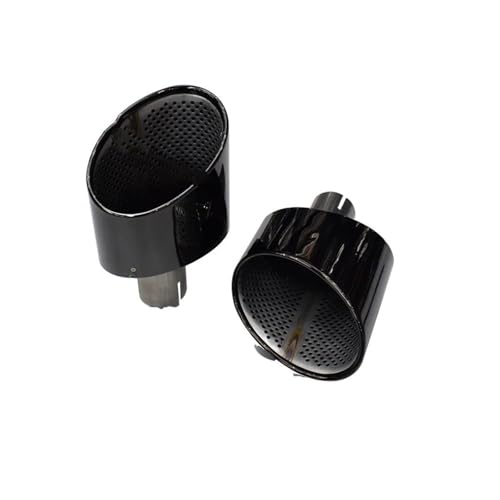 Buse tuyau d'échappement ovale look RS3 RS4 RS5 RS6 RS7 pour A3 A4 A5 A6 A7
