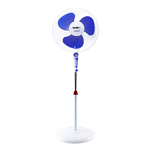 Wurko - Ventilador pie 40 cm 3 velocidades Rodas