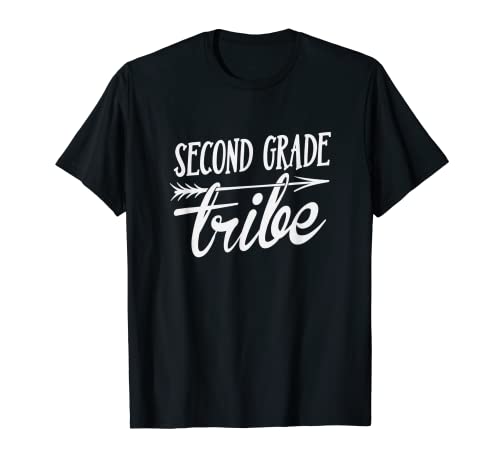 Camiseta de 2º grado Tribe Back To School para niñas Camiseta