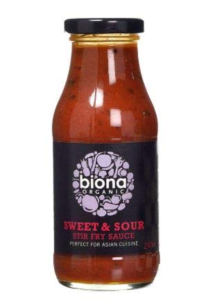 NT# Biona Organic Sweet & Sour Stir Fry Sauce 240ML -Biona Organic Sweet & Sour Stir Fry Sauce is quick and easy to cook, transforming everyday food into delicious and exciting meals