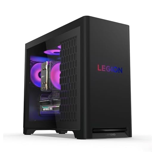 Lenovo Legion Tower 5i Gaming AI Desktop-PC | NVIDIA GeForce RTX 5070 | Intel Core Ultra 7 | 32GB RAM | 2TB SSD | Win11 | Eclipse Black | Transparente Abdeckung | 30L | 3 Monate GamePass