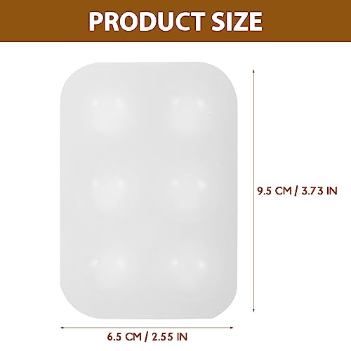 Paleta de acuarela de silicona vacía y compacta para pintura acrílica u óleo 4