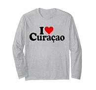Curacao Love design. Express your affection and love of Curacao. Black text version. Lightweight, Classic fit, Double-needle sleeve and bottom hem