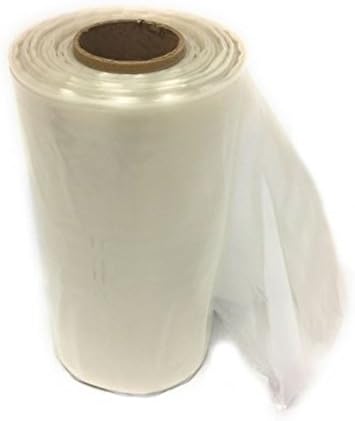 Lay Flat Poly Ducting 500' Roll - Fits 8" Diameter Blowers on Negative Air Machines