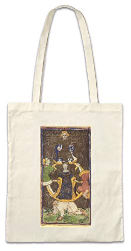 Urban Backwoods Tarot Arcanum Wheel of Fortune Hipster Bag Beutel Stofftasche Einkaufstasche Cover