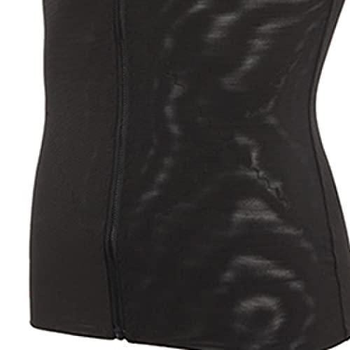 Compression Tank Tops Slimming avec fermeture éclair pour un gainage abdominal - 4