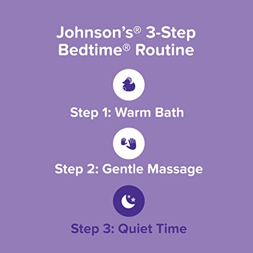 Johnson's Sleepy Time Bedtime Baby Gift Set With Relaxing Naturalcalm Aromas, Bedtime Baby Bath Shampoo, Wash & Lotion Essentials, Hypoallergenic & Paraben-Free, 4 Items #TOP4