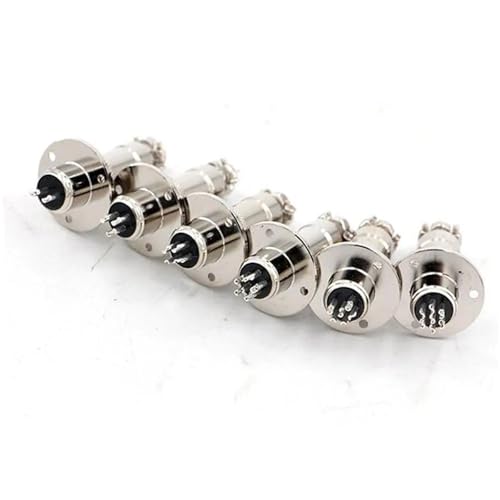 Conectores GX12 de aviación con 5 pines, kit de enchufes para cables y paneles 2