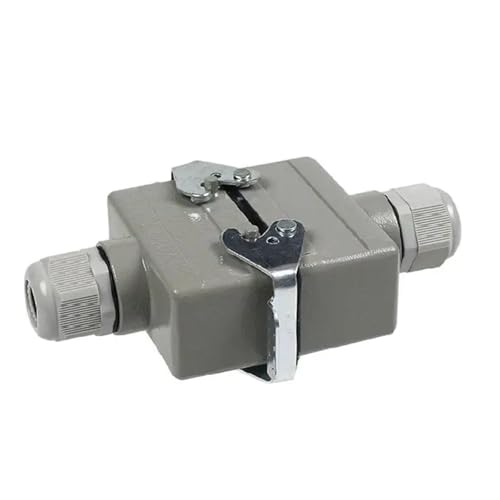 Rectangular Heavy Duty Connector, 24 Core Pins Waterproof Connector for Industry 16A