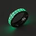 8MM Men's Stainless Steel Freemason Masonic Ring Glow in The Dark Anniversary Wedding Band (11)