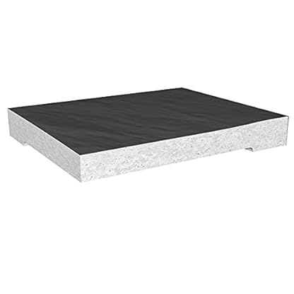 Schulte Duschwanne 100 x 120 cm, Rechteck Schulte-plan, Mineralguss Steinstruktur mit Anti-Rutsch-Beschichtung Sandstein, inkl Ablauf D216112 172 10 – Bild 4