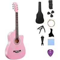 Amazon | AZIEBAY フォークギター初心者専用アコースティックギター10