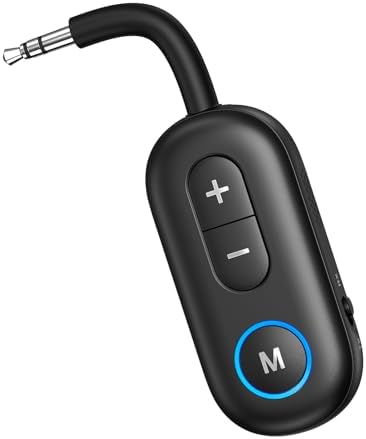 ORIA Receptor Bluetooth 5.3, 2 In 1 Adaptador Bluetooth De Aux Coche