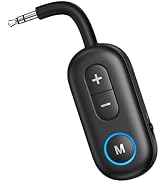 Ankilo Bluetooth Transmitter Receiver, 2 in 1 Audio Adapter, Bluetooth 5.3 Wireless Headphones, L...