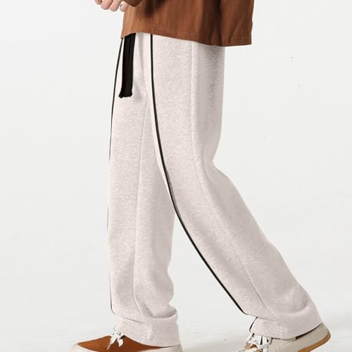 Image of GRECIILOOKS Men's Loose Mid Rise Casual Trousers Pants | Regular | Sports Stylish Track Pant | Sweatpants (Available in Plus Size)
