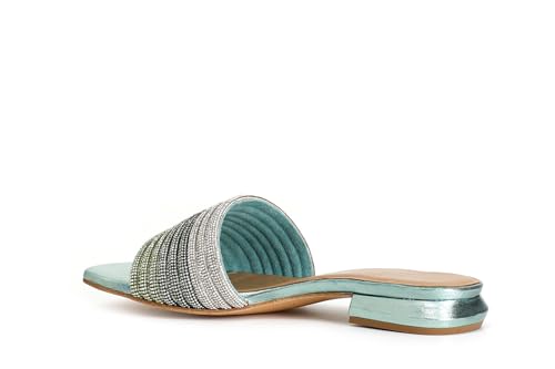 Chaussons strass effet laminé CAFèNOIR C1XA9012, design brillant exclusif - 2