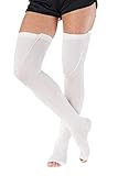 T.E.D Hose Compression Stockings for Women and Men 18mmHg - Post Surgery Thigh Hi Compression Socks...