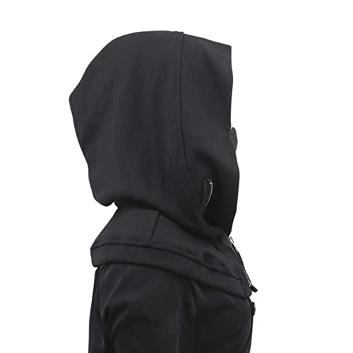 Daily Wear Breathable Face & Neck Gaiter Winter Warmer| Halloween Punk Rogue Hooded Scarf |Wide Variety Costume Cowl2