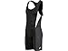 ASICS Men's Legit Wrestling Singlet, Black/Steel Grey, Medium
